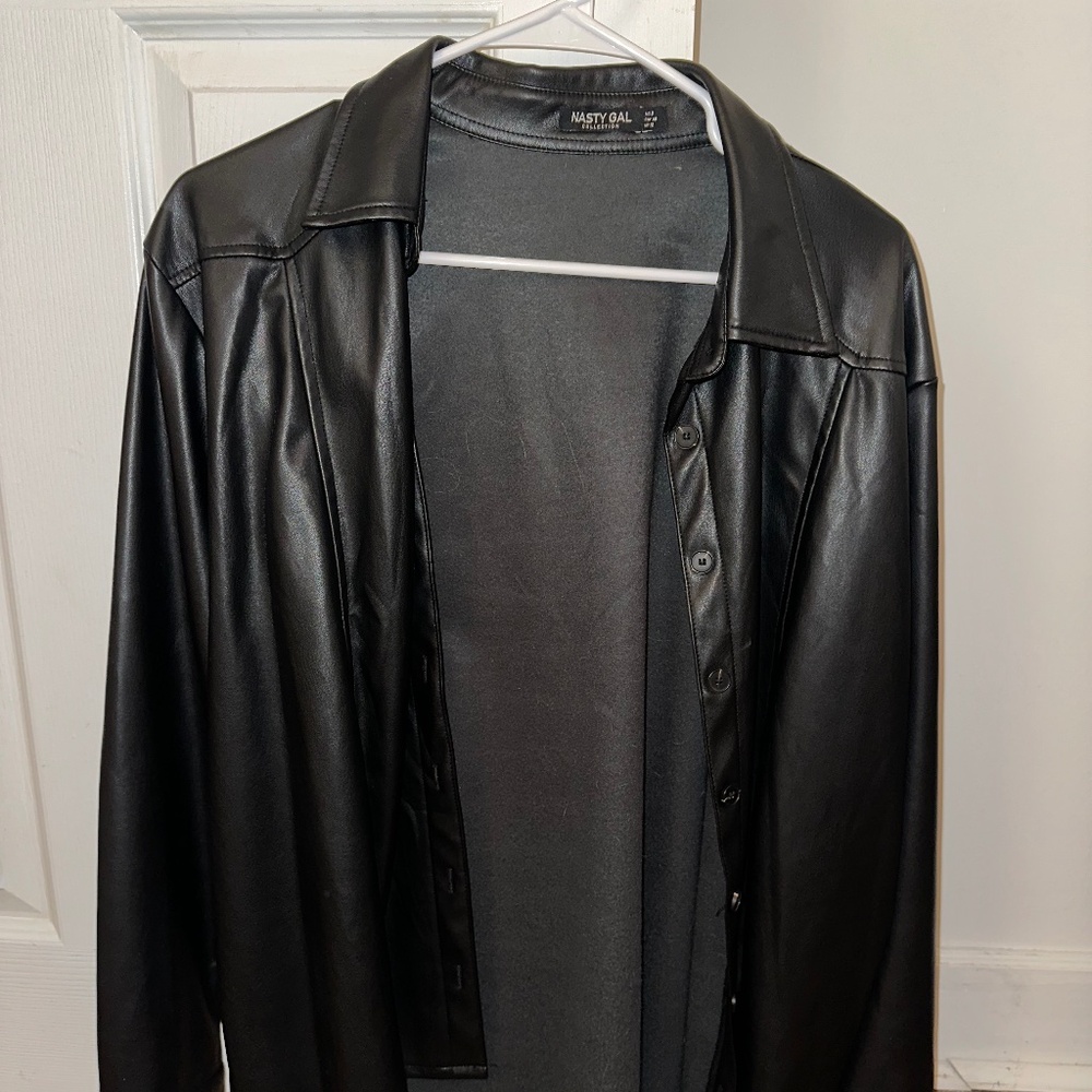 Leather Coat
